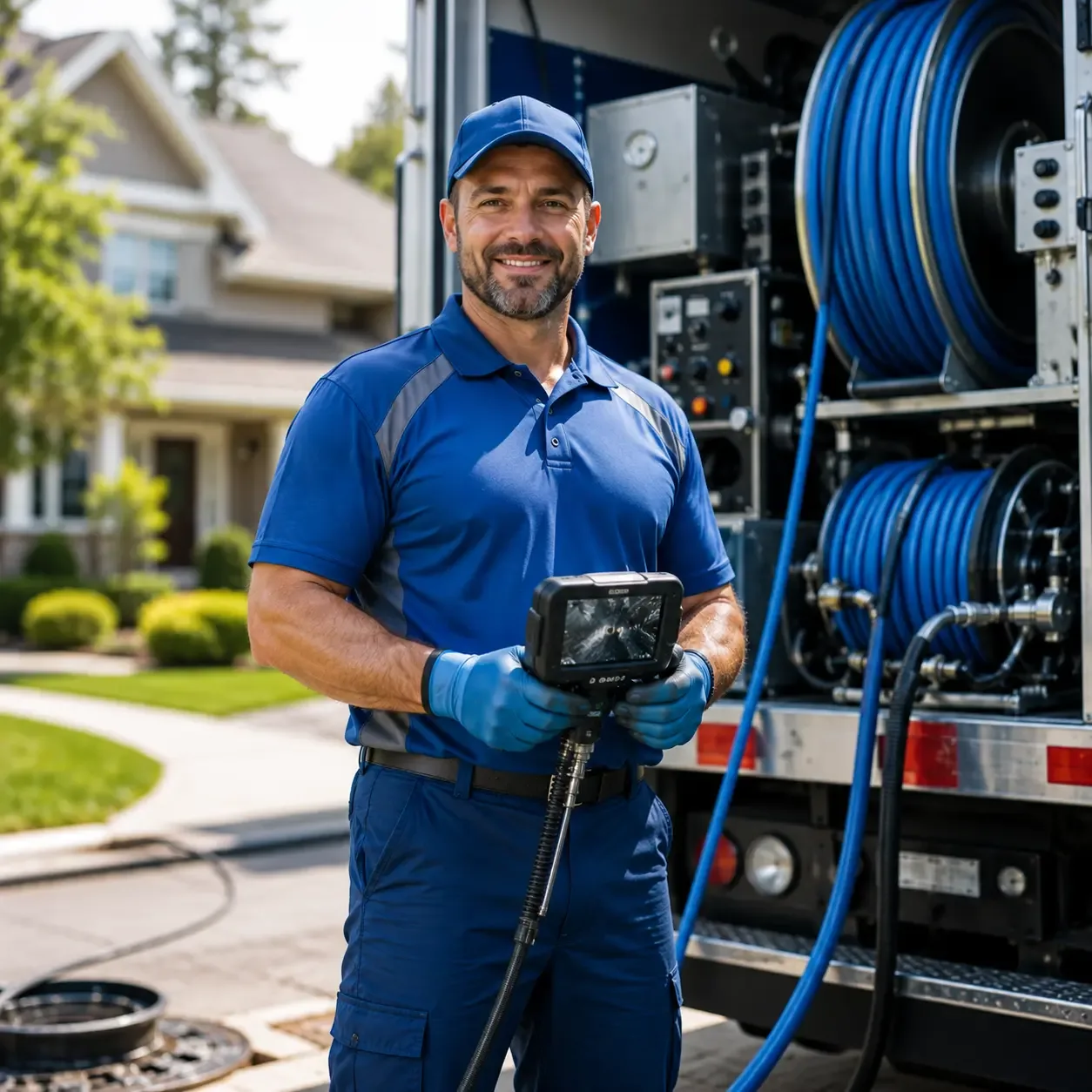 Local outdoor drain cleaning specialists in Brentwood, MD